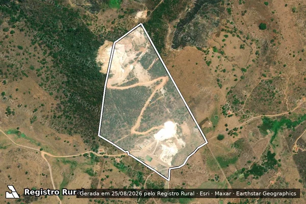 Imagem de satélite de FAZENDA BOA VISTA em ATALÉIA - MG