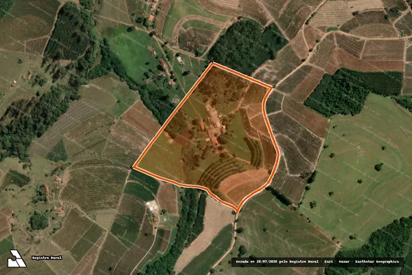 Imagem de satélite de SITIO SAO JOAO em TORRINHA - SP