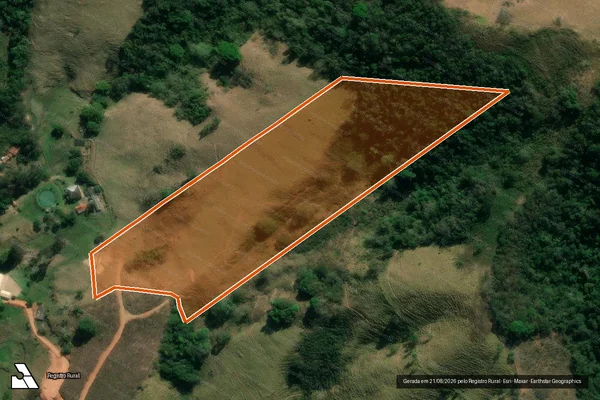 Imagem de satélite de SITIO SANTA RITA em SANTA RITA DO SAPUCAÍ - MG
