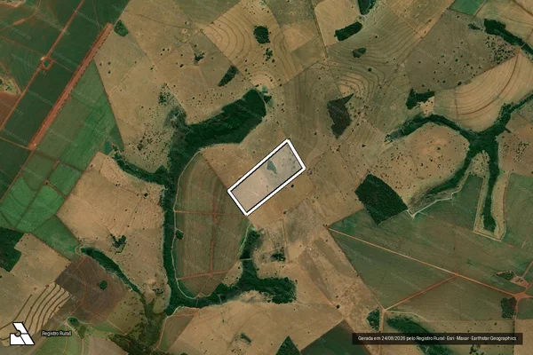 Imagem de satélite de Fazenda Santa Luzia em PARANAÍBA - MS