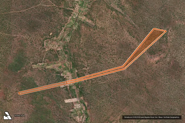 Imagem de satélite de CABELEIRA em INHUMA - PI