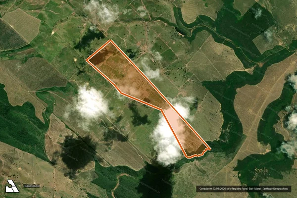 Imagem de satélite de FAZENDA MEXICANA V III em AÇAILÂNDIA - MA