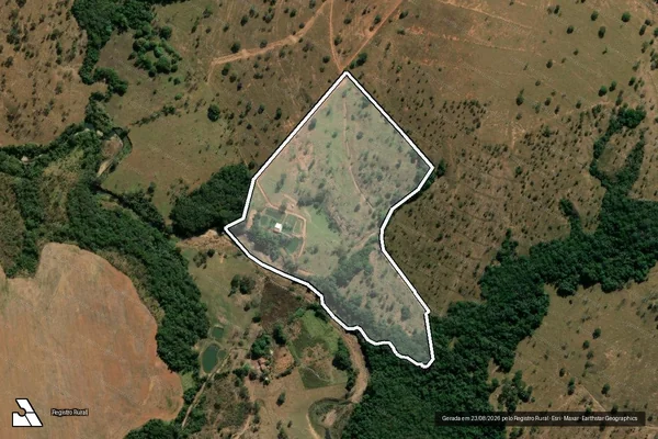 Imagem de satélite de Faz Santo Antônio Dos Silvas em IPAMERI - GO