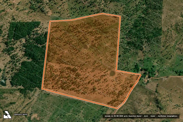 Imagem de satélite de Fazenda Sao Francisco em SENADOR LA ROCQUE - MA