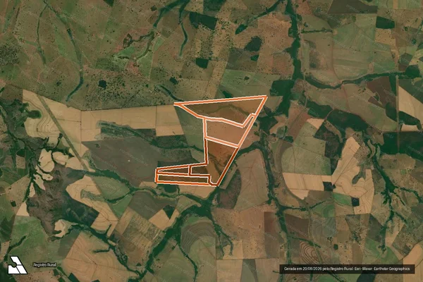 Imagem de satélite de Fazenda Varginha em UNIÃO DE MINAS - MG