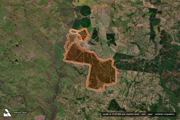 Imagem de satélite de Fazenda Invernada 3 em ACEGUÁ - RS