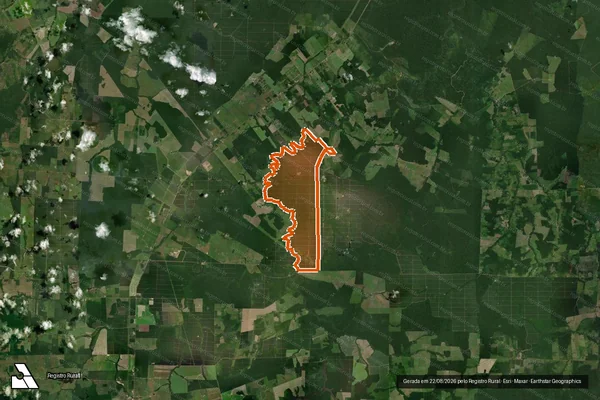 Imagem de satélite de Fazenda Catarinense em TAILÂNDIA - PA