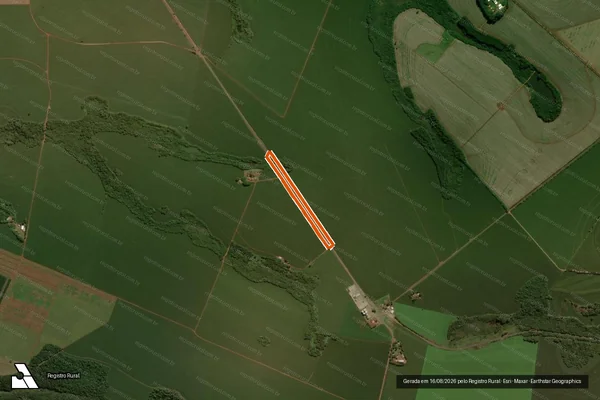 Imagem de satélite de Lote De Terras 11/2b em LUIZIANA - PR