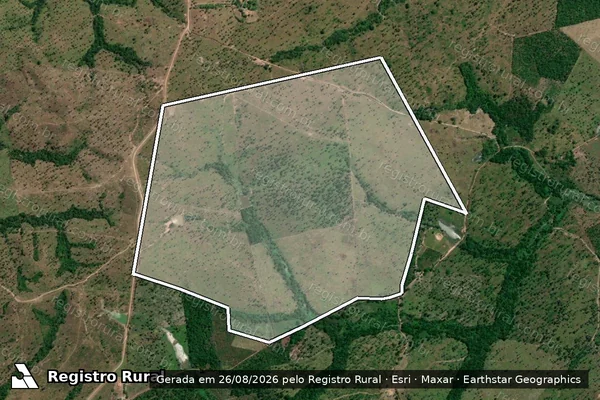 Imagem de satélite de Fazenda Planalto em ALTAMIRA DO MARANHÃO - MA