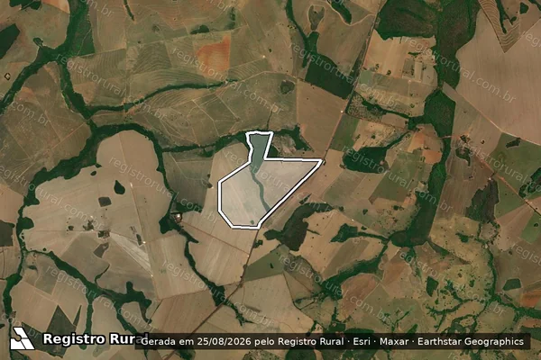 Imagem de satélite de Fazenda Nova em CAIAPÔNIA - GO