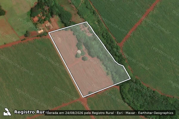 Imagem de satélite de Sitio Esperança I em TARUMÃ - SP