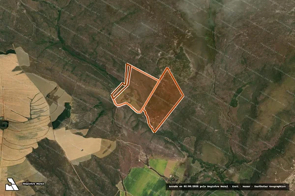 Imagem de satélite de FAZENDA PARAISO em ALTO PARAÍSO DE GOIÁS - GO