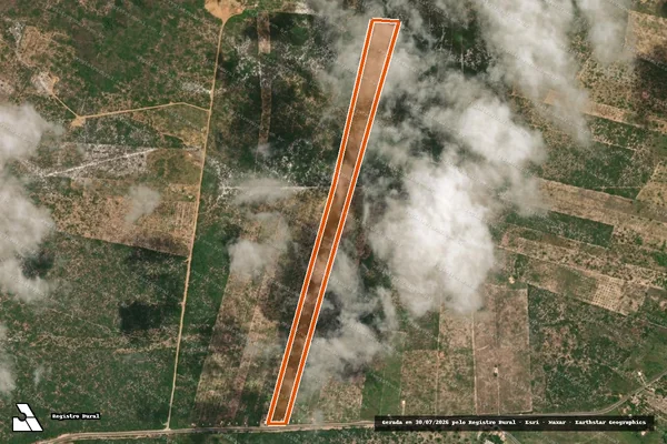 Imagem de satélite de SITIO JP em ITAPICURU - BA