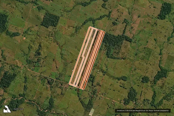 Imagem de satélite de Não Informado em OURO PRETO DO OESTE - RO