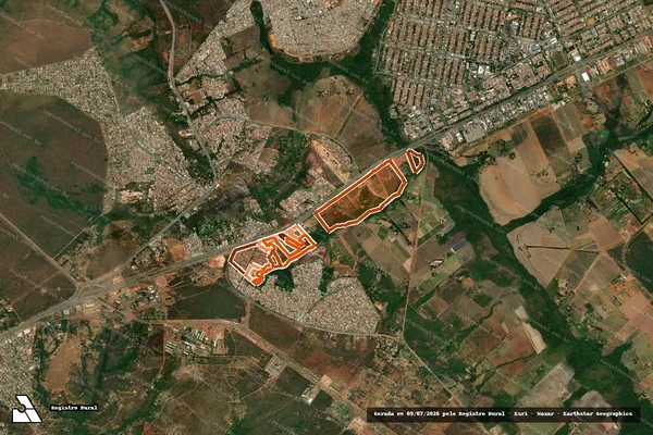 Imagem de satélite de Faz Paranoazinho - Gleba 06-C em BRASÍLIA - DF