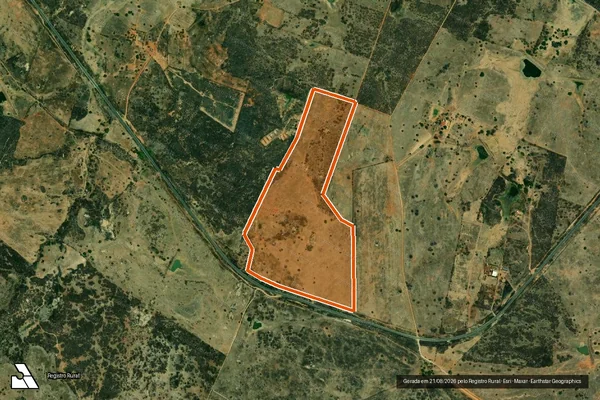 Imagem de satélite de Sitio Carvão em PAU DOS FERROS - RN
