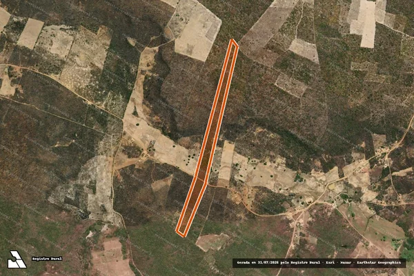 Imagem de satélite de SITIO CHAPADA DO FACAO em SALITRE - CE
