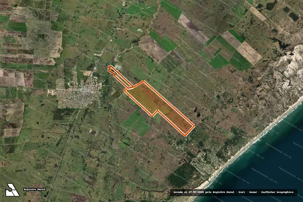 Imagem de satélite de Imóvel João Gomes em CHUÍ - RS