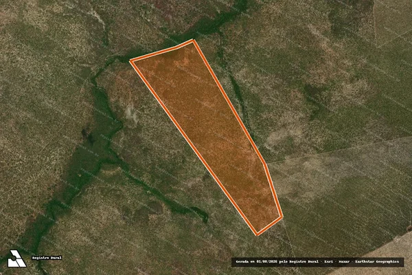 Imagem de satélite de Fazenda Santa Maria em LORETO - MA