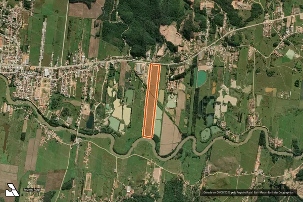 Imagem de satélite de Fazenda Canelinha em CANELINHA - SC
