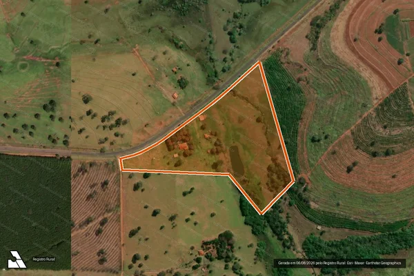 Imagem de satélite de SITIO BOM SUCESSO em CAMPINA VERDE - MG