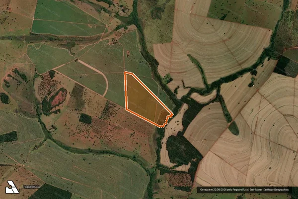 Imagem de satélite de FAZENDA 2 F MONTE BELO em SÃO FRANCISCO DE SALES - MG