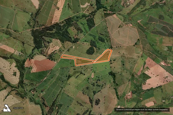 Imagem de satélite de Sitio N Sra Aparecida em AURIFLAMA - SP