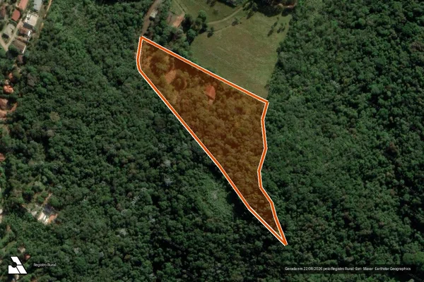 Imagem de satélite de Rancho Mestre Baiano em MAIRIPORÃ - SP