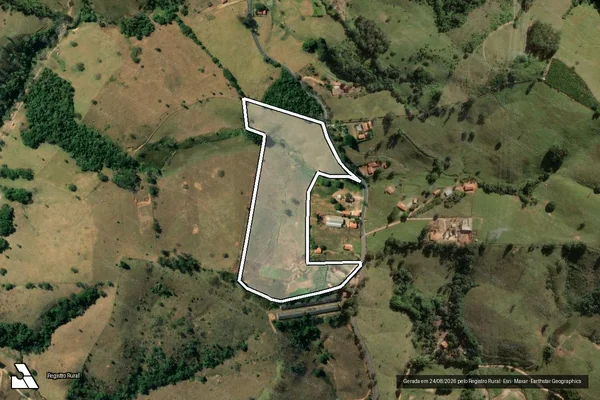 Imagem de satélite de SITIO DA BICA em LINDÓIA - SP