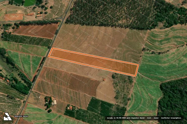 Imagem de satélite de Sitio Jacuba em PINDORAMA - SP