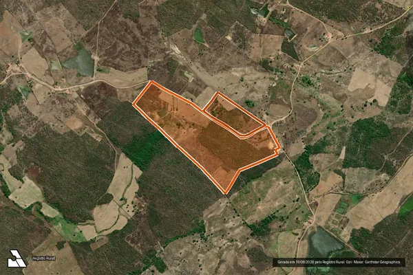 Imagem de satélite de Fazenda Boqueirão Massape em IBARETAMA - CE