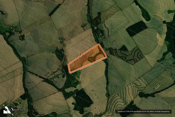 Imagem de satélite de Sitio Sao Judas Tadeu em ENGENHEIRO BELTRÃO - PR