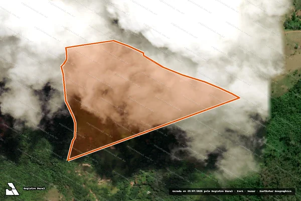 Imagem de satélite de FAZENDA PARAISO II em CAATIBA - BA