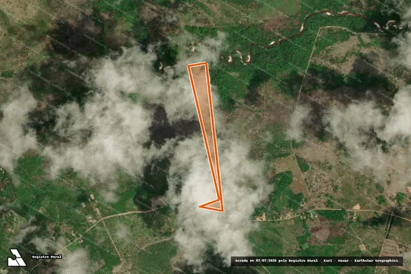 Imagem de satélite de Chácara São Francisco em SANTA LUZIA DO PARUÁ - MA
