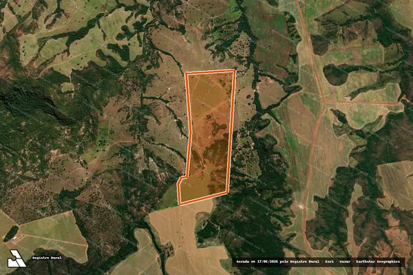 Imagem de satélite de Fazenda Andorinha - Touzado em PARAÚNA - GO