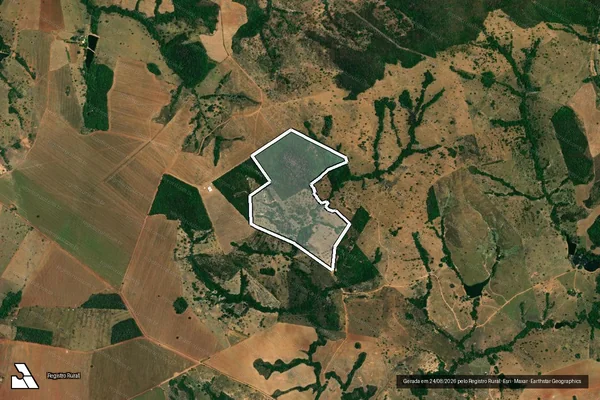 Imagem de satélite de FAZENDA SANTO ANTONIO em IPORÁ - GO