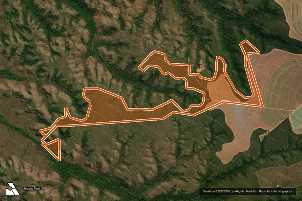 Imagem de satélite de Fazenda André em BALSAS - MA