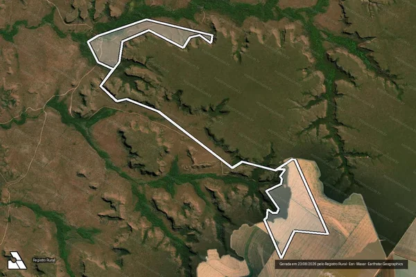 Imagem de satélite de Fazenda Araruana II em BALSAS - MA