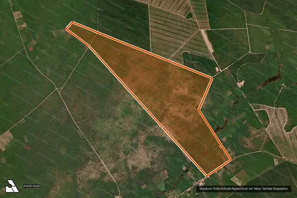 Imagem de satélite de FAZENDA BAIXA DO COCAL em URBANO SANTOS - MA