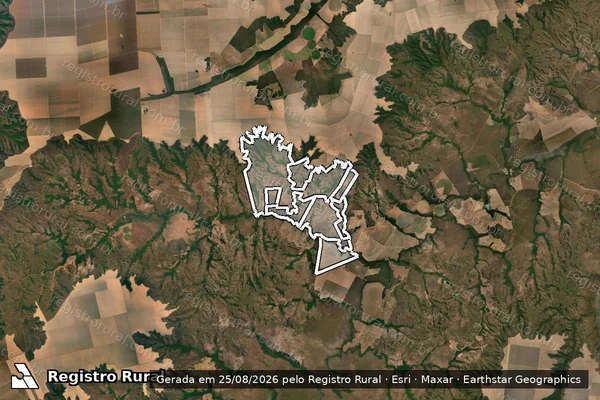 Imagem de satélite de Fazenda Gleba Por Enquanto em BALSAS - MA