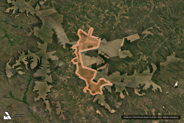 Imagem de satélite de FAZENDA SAO PEDRO em MIRADOR - MA