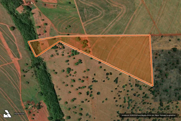 Imagem de satélite de FAENDA BELA VISTA II em SANTA VITÓRIA - MG