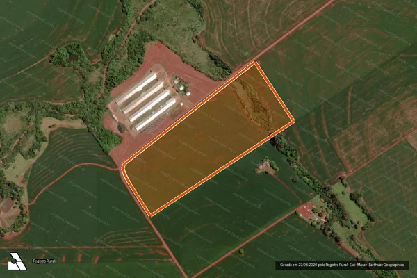 Imagem de satélite de Lote Rural 81/82-B Gleba Tupassi em ASSIS CHATEAUBRIAND - PR