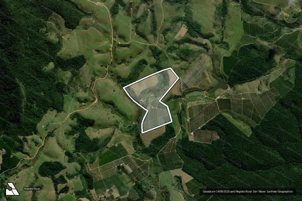 Imagem de satélite de FAZENDA SAO LUCAS em PRADO - BA