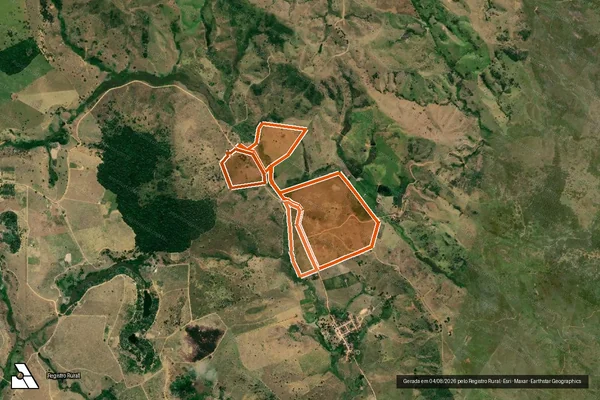 Imagem de satélite de FAZENDA BOA VISTA em MEDEIROS NETO - BA