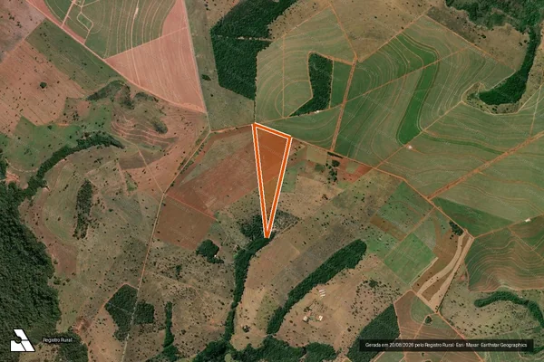 Imagem de satélite de Fazenda Cachoeira Alta em CACHOEIRA ALTA - GO
