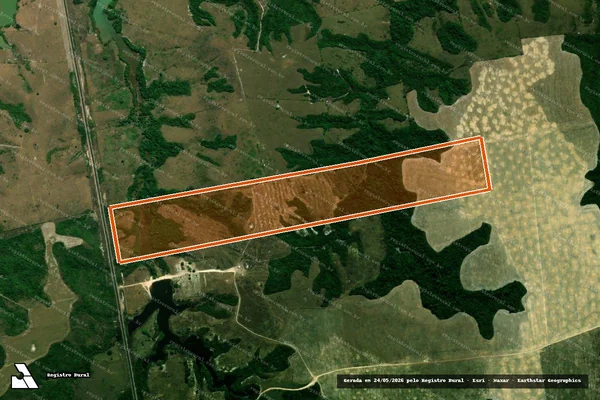 Imagem de satélite de FAZENDA CAMPO BELO em IPIXUNA DO PARÁ - PA