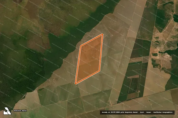 Imagem de satélite de Fazenda Nossa Senhora Aparecida I em COMODORO - MT