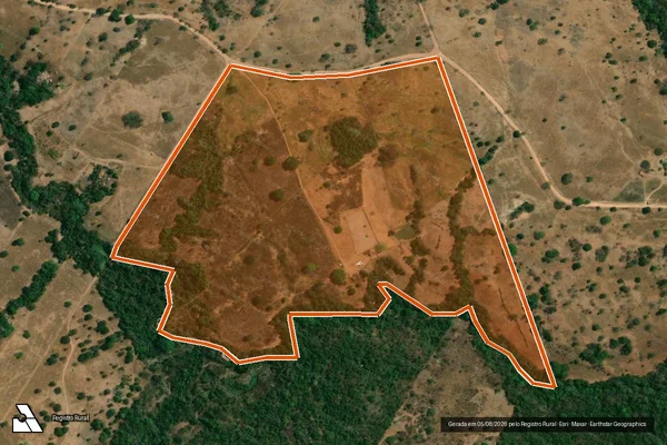 Imagem de satélite de Lote 01 do P. A. União Buriti em GOIÁS - GO