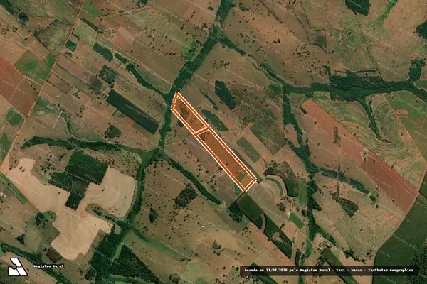Imagem de satélite de Sitio Sao Sebastiao em TANABI - SP